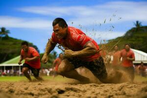 nationaal sport van Tonga foto