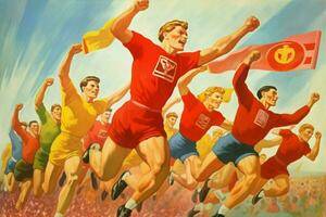 nationaal sport van unie van Sovjet socialistisch republi foto