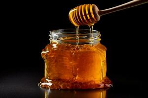 foto van honing met Nee achtergrond