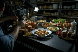 fotorealistisch professioneel voedsel reclame fotogr foto