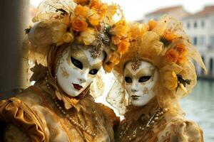 Venetiaanse carnaval beeld hd foto