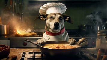 chef hond Koken foto