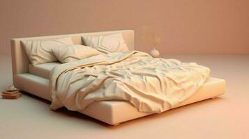 schoon blanco bed foto