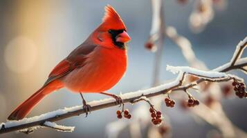 mooi vogel fotografie rood kardinaal foto