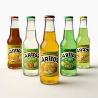 jarritos met wit achtergrond hoog kwaliteit ultra foto