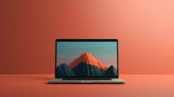 minimalistische MacBook behang hoog kwaliteit foto