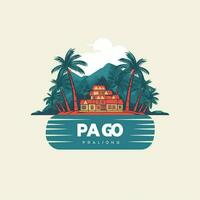 pago Internationale met wit achtergrond foto