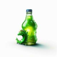 sprite met wit achtergrond hoog kwaliteit ultra hd foto