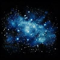 sterrenhemel met wit achtergrond hoog kwaliteit ultra hd foto