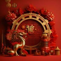 Chinese nieuw jaar achtergronden hoog kwaliteit 4k ult foto