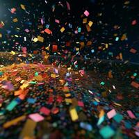 confetti hoog kwaliteit 4k ultra hd hdr foto