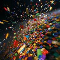 confetti hoog kwaliteit 4k ultra hd hdr foto