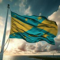 vlag van Bahamas de hoog kwaliteit 4k ul foto