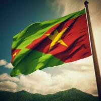 vlag van Grenada hoog kwaliteit 4k ultra foto