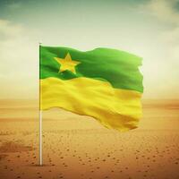 vlag van mauritania hoog kwaliteit 4k ult foto