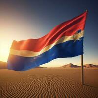 vlag van Namibië hoog kwaliteit 4k ultra foto