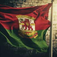 vlag van Portugal hoog kwaliteit 4k ultra foto