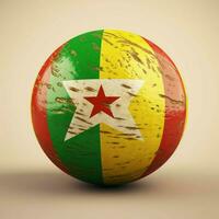 vlag van Senegal hoog kwaliteit 4k ultra foto