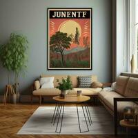 juneteenth poster hoog kwaliteit 4k ultra hd hdr foto