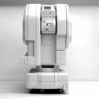 mammografie met wit achtergrond hoog kwaliteit ultra foto