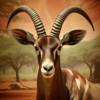 nationaal dier van Burkina faso bovenste volta hoog foto