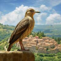 nationaal vogel van groots hertogdom van Toscane de hoog foto