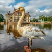 nationaal vogel van mecklenburg-schwerin hoog kwal foto