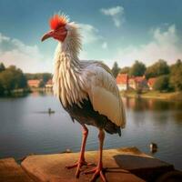 nationaal vogel van mecklenburg-strelitz hoog kwal foto