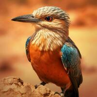 nationaal vogel van Niger hoog kwaliteit 4k ultra hd foto