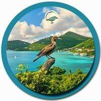 nationaal vogel van heilige vincent en de grenadines foto