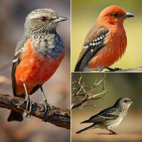 nationaal vogel van zuiden Afrika hoog kwaliteit 4k ul foto