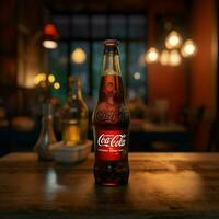 Product schoten van Coca Cola licht sango hoog kwal foto