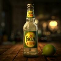 Product schoten van inca kola hoog kwaliteit 4k ultra foto