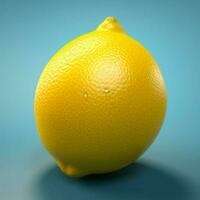 Product schoten van slank citroen hoog kwaliteit 4k ultra foto