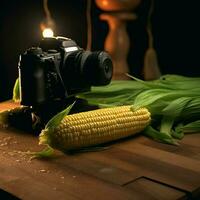 Product schoten van een snel Luik snelheid voedsel fotograaf foto