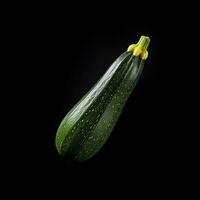 Product schoten van foto van courgette met Nee achtergr