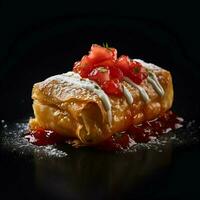 Product schoten van foto van chimichanga met Nee bac