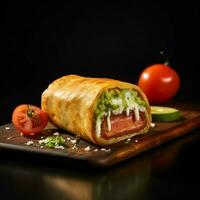 Product schoten van foto van chimichanga met Nee bac