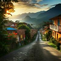 Colombia hoog kwaliteit 4k hdr foto