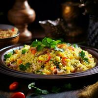 cous cous beeld foto