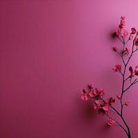 fushia minimalistische behang hoog kwaliteit 4k hdr foto