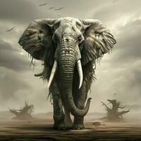 olifant beeld hd foto