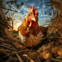 kip wild leven fotografie hdr 4k foto