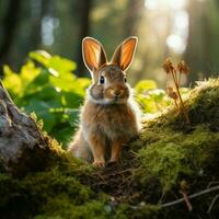 konijn wild leven fotografie hdr 4k foto