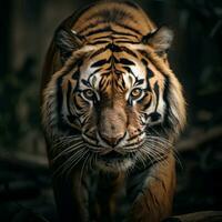 tijger esthetisch realistisch filmische rauw episch macro foto