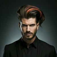 Mens haar- stijl foto