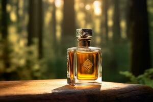 ai generatief foto van een luxe parfum fles