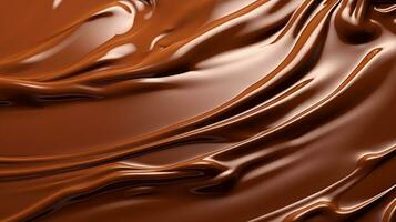 abstract golvend chocola achtergrond foto