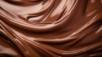 abstract golvend chocola achtergrond foto