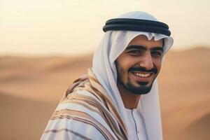 saudi Arabisch Mens. genereren ai foto